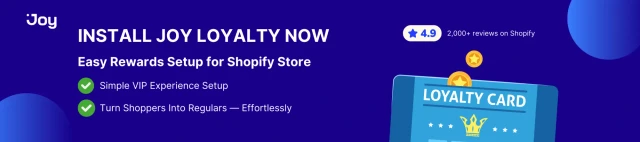Joy Loyalty banner