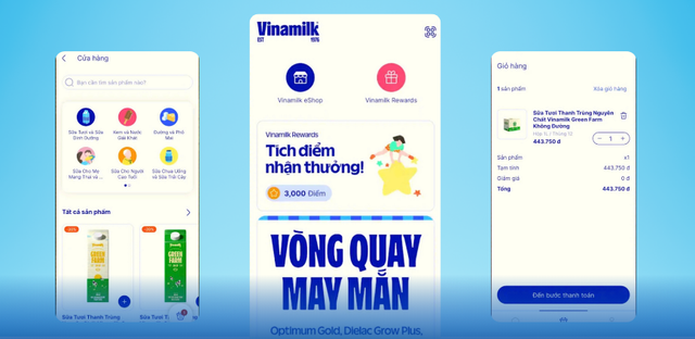 Vinamilk mobile app