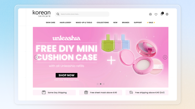 Shopify loyalty program case study Korean Skincare