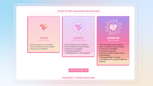Shopify loyalty program case study Korean Skincare