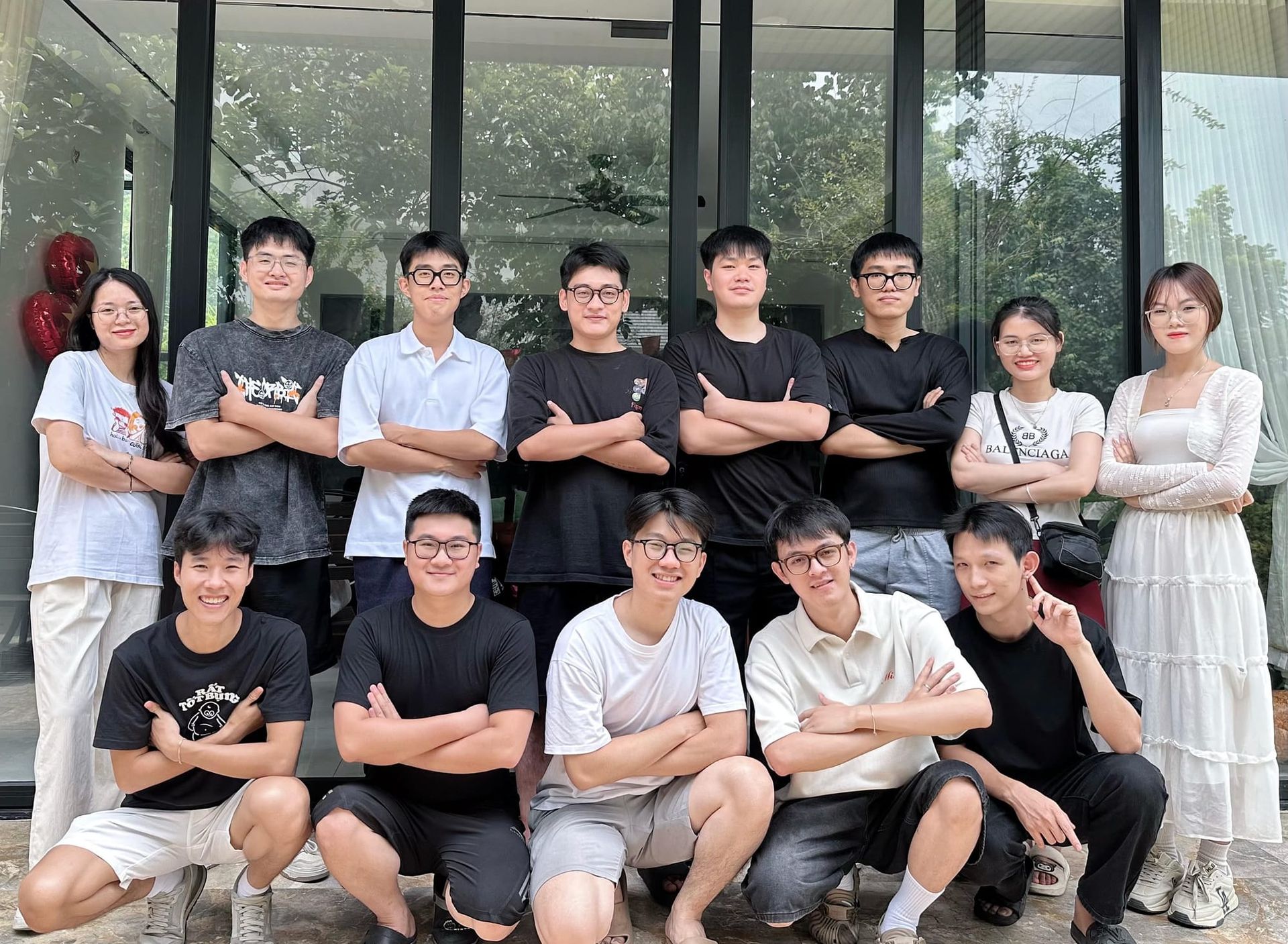 Joy team working together
