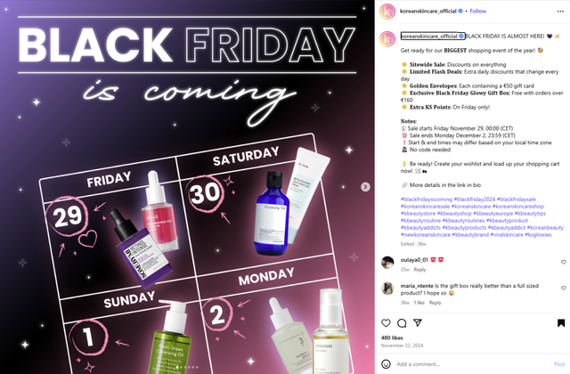 Friday-only Extra KS Points promotion for Black Friday