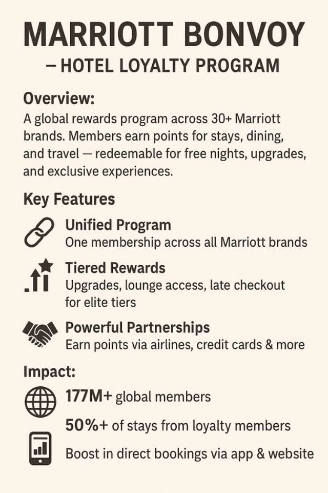 Marriott Bonvoy Hotel Loyalty Program