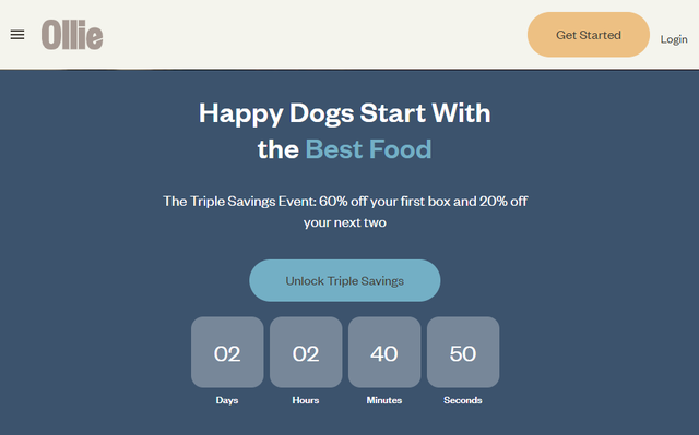 Ollie limited quantity deals