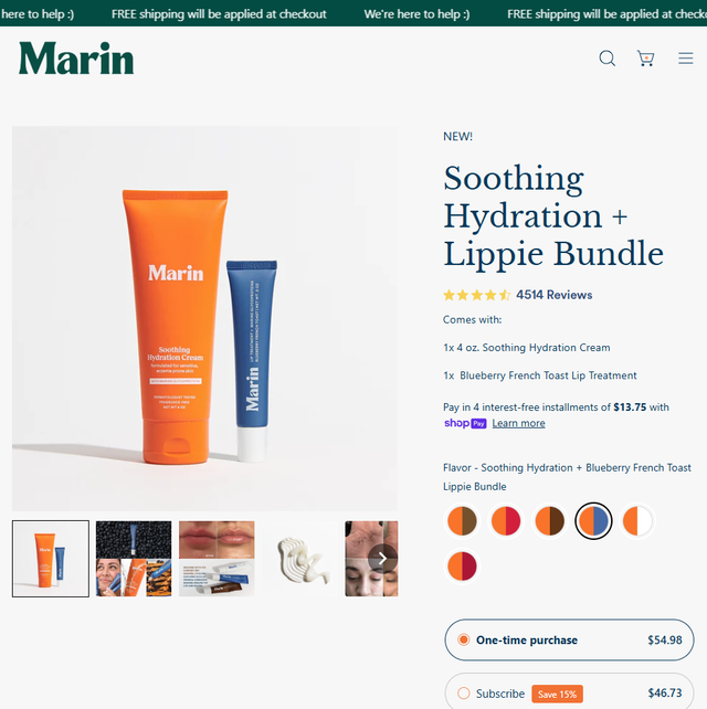 Hydration and Lippie bundle