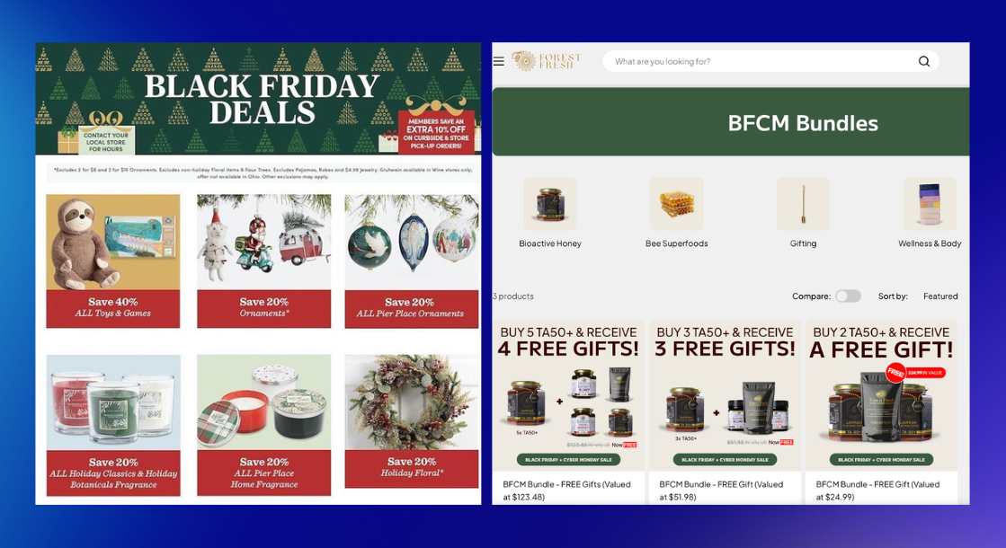 black friday deals and bundles