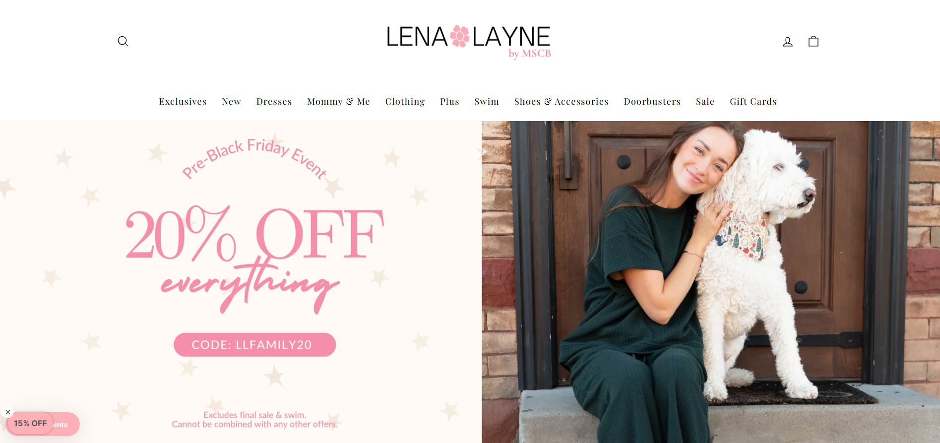 Lenalayne pre-black friday event