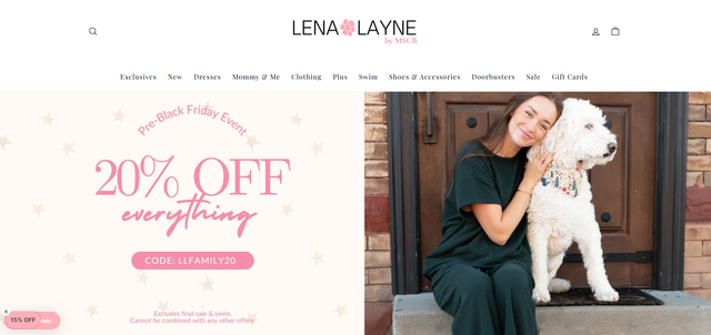 Lenalayne pre-black friday event