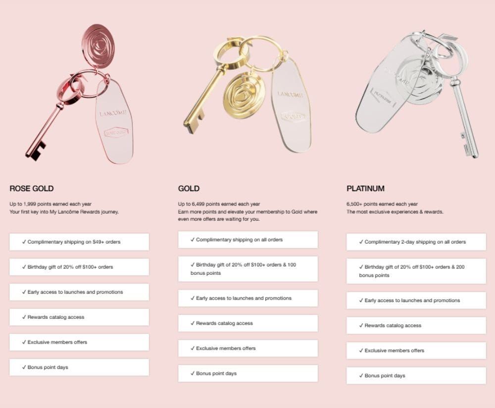 My Lancôme Rewards