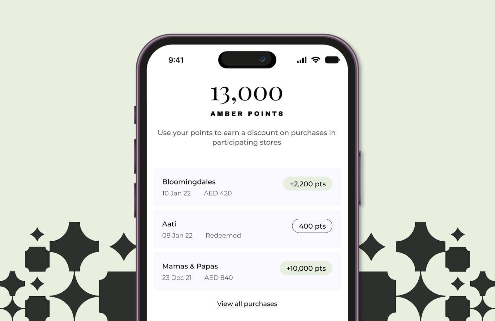 Amber Customer Account