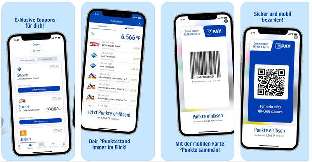 Payback Loyalty Program on mobile