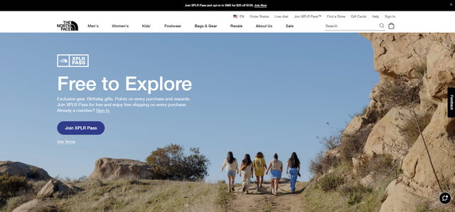 The North Face XPLR Pass