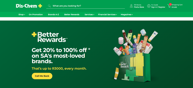 Dis-Chem Better Rewards