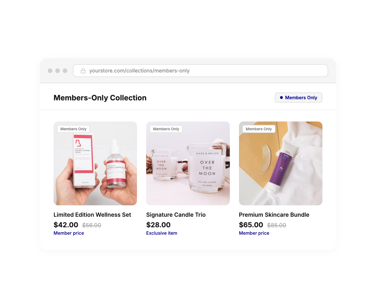 Joy exclusive tier — paid VIP membership like Amazon Prime, manual-only tier assignment