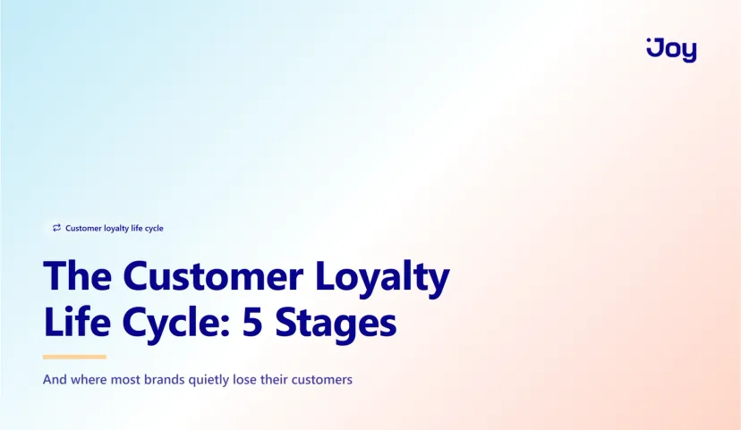 The Customer Loyalty Life Cycle: 5 Stages and Where Most Brands Lose Customers