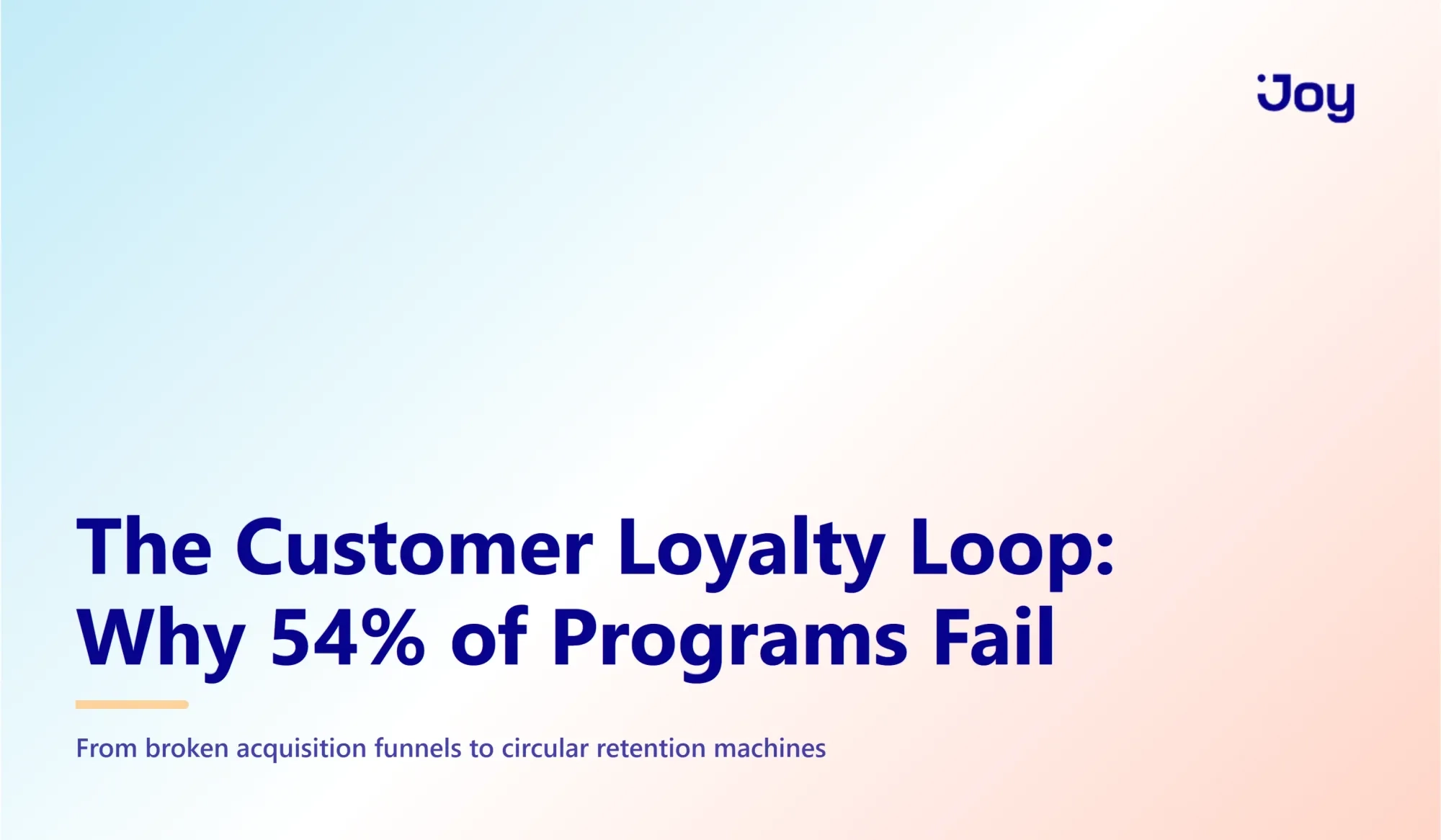 The Customer Loyalty Loop: Why Retention Beats Acquisition