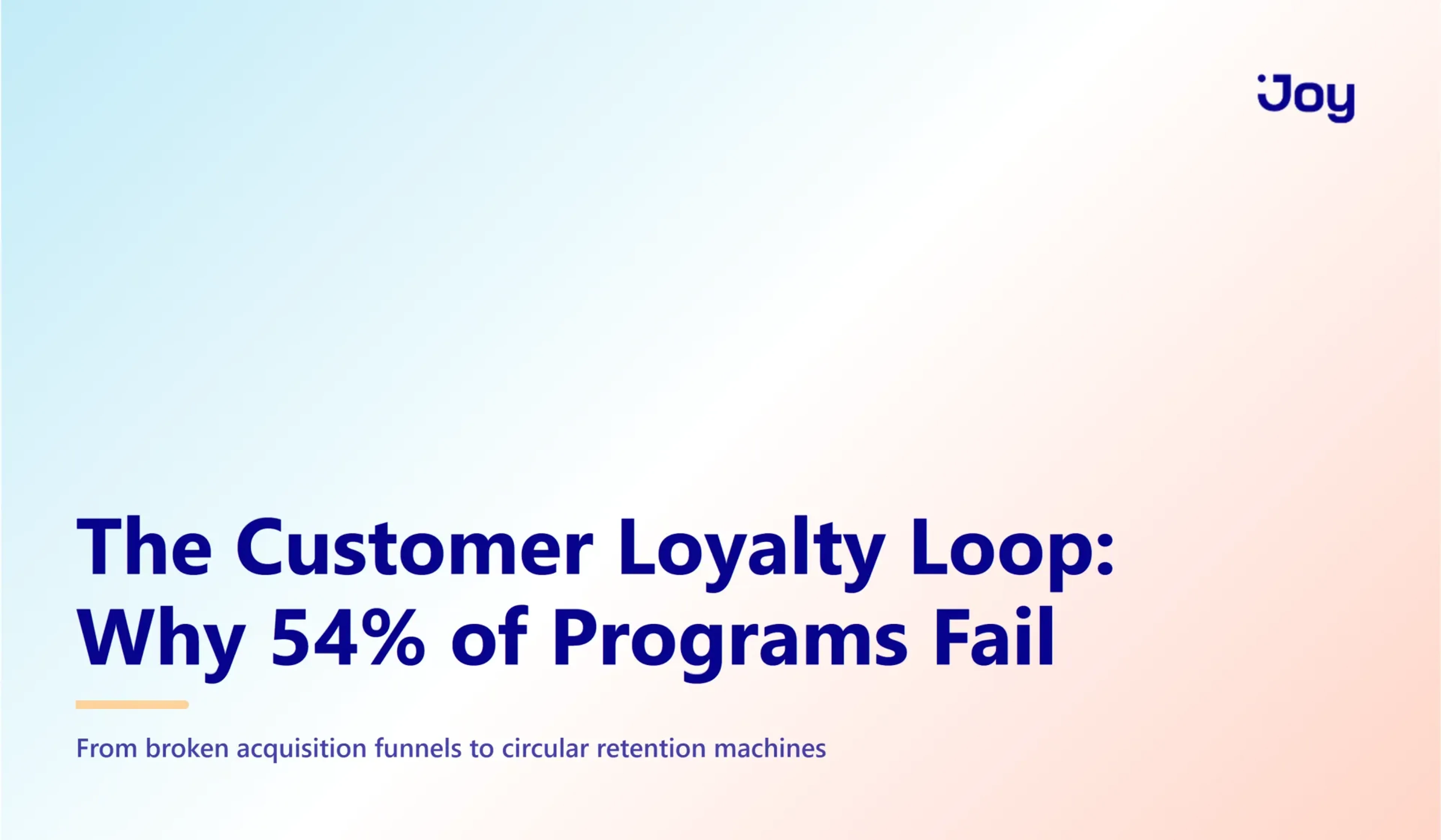 The Customer Loyalty Loop: Why Retention Beats Acquisition
