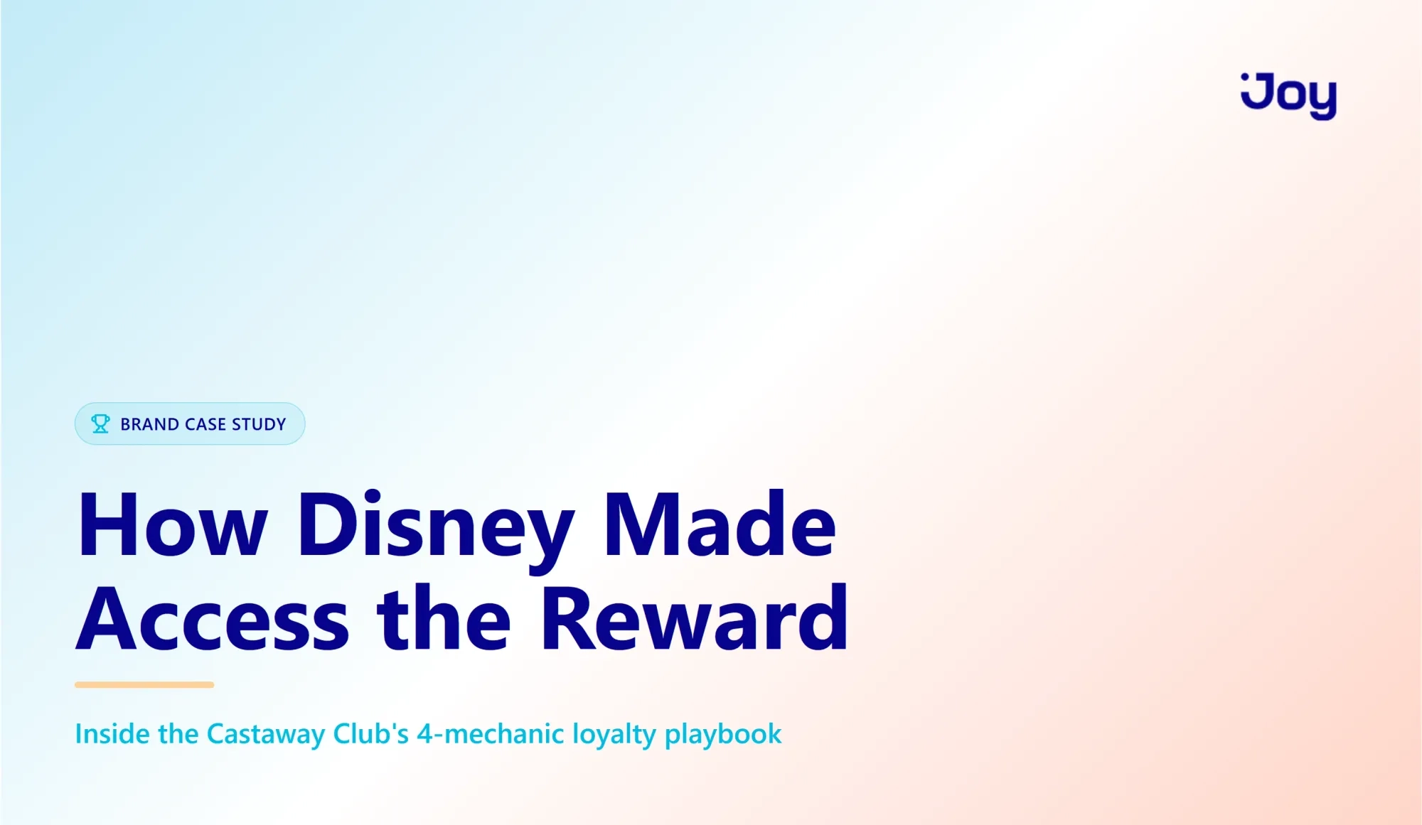 Disney Castaway Club Loyalty Program: Case Study for Shopify Brands 2026