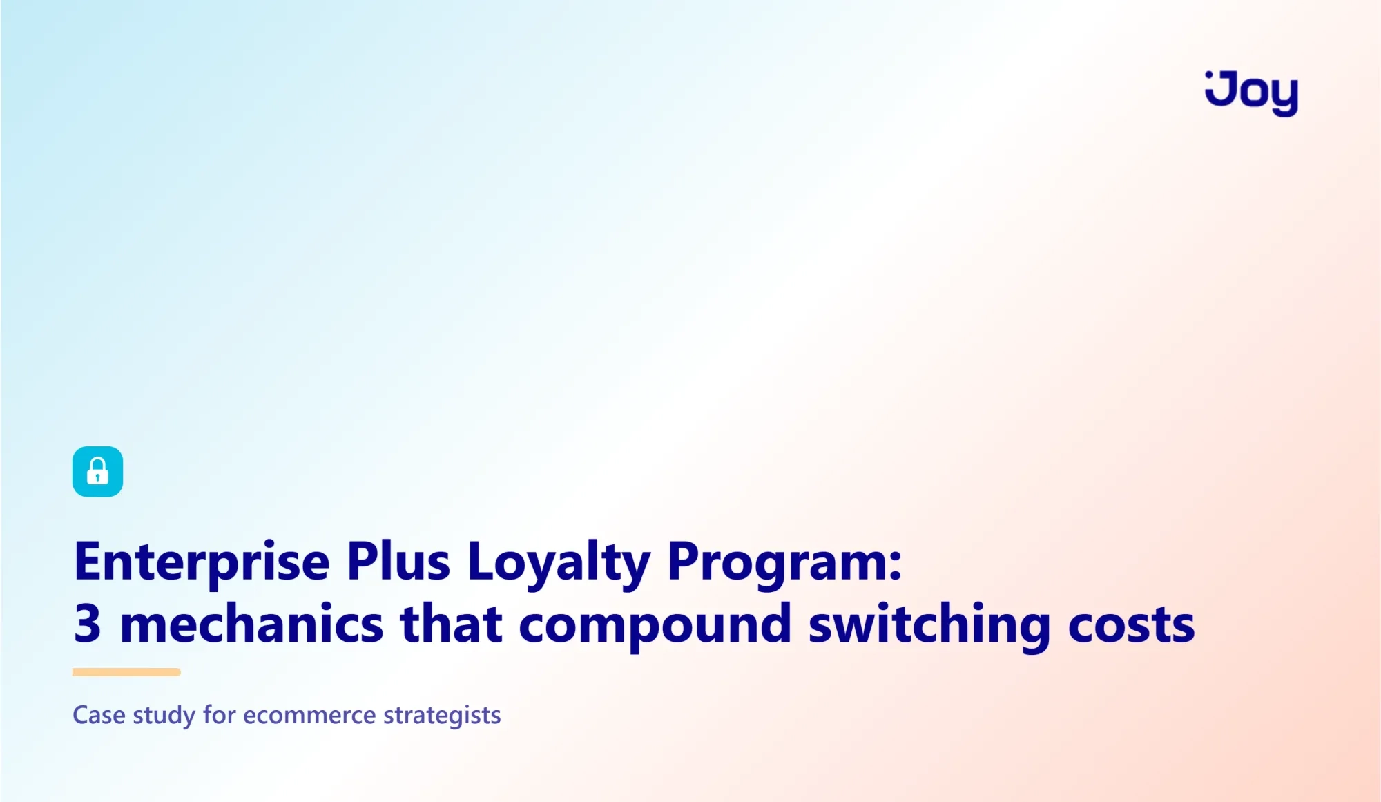 Enterprise Plus Loyalty Program: Case Study for Ecommerce Strategists 2026