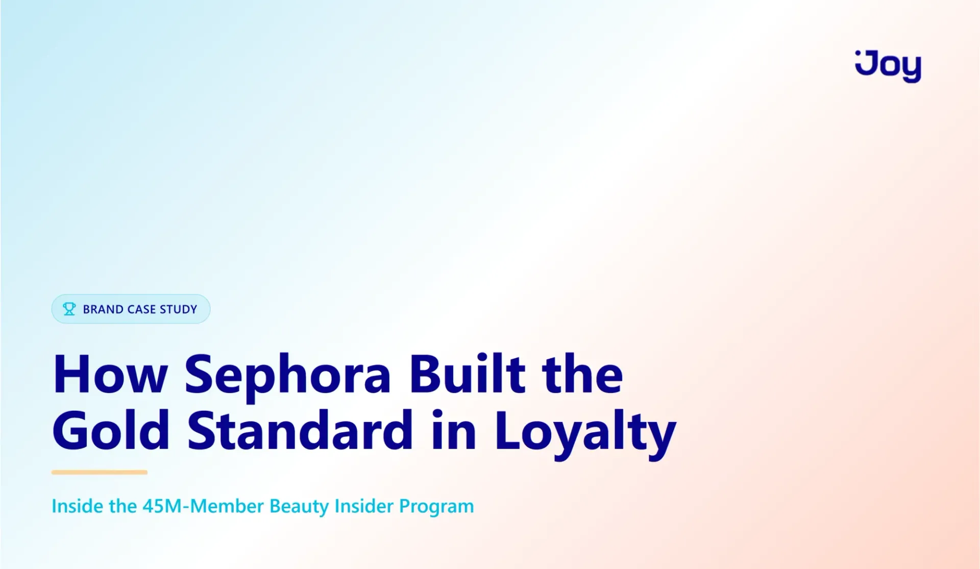 Sephora Loyalty Program: How Beauty Insider Built the Gold Standard in Customer Retention