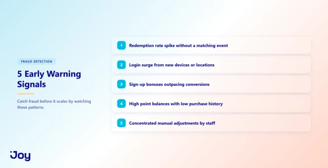 5 Early Warning Signals