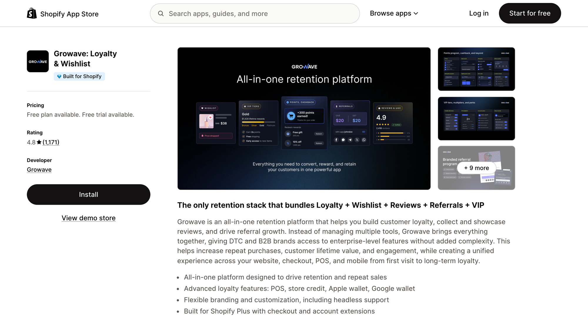 Growave Loyalty & Wishlist on the Shopify App Store