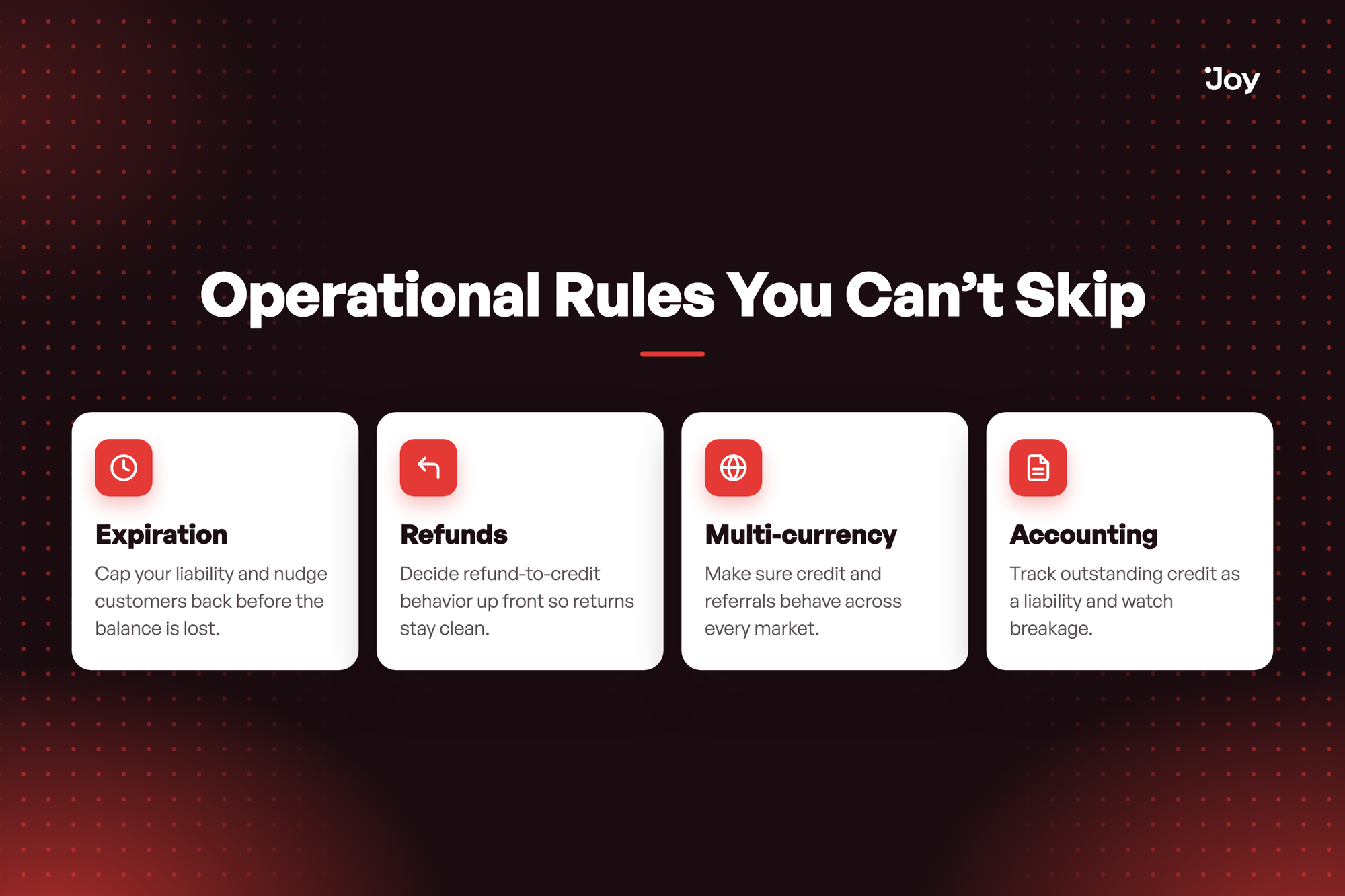 The operational rules for store credit: expiration, refunds, multi-currency, and liability