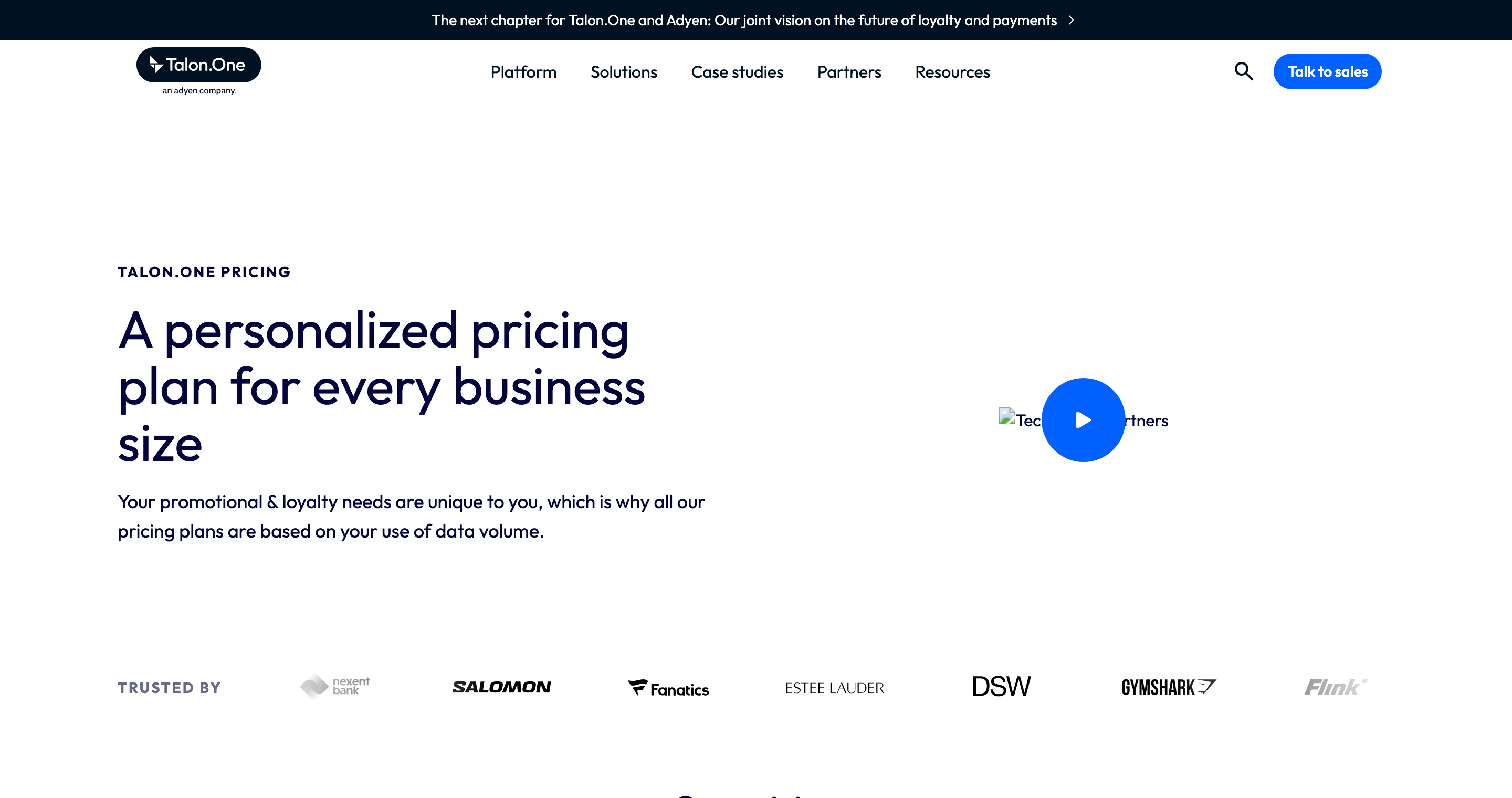 What "contact sales" is standing in for